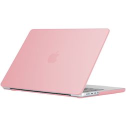 Mobigear Glossy MacBook Pro 16 Pouces (2021-2026) Coque - Rose - Model A2485 / A2780 / A2991 / A3186 / A3428 / A3429