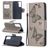 Mobigear Butterfly Housse Samsung Galaxy S21 Etui Porte-Monnaie - Gris