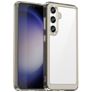 Mobigear Crystal Coque Samsung Galaxy S24 Plus Coque arrière Rigide - Gris