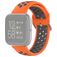 Mobigear Sport Plus Buckle Bracelet Silicone Fitbit Versa 2 Fermeture boucle ardillon - Orange / Gris