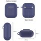 Mobigear Classic Coque Apple AirPods 2 Coque en Silicone Souple - Vert
