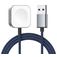 Mobigear USB-A Magnetic - Chargeur Apple Watch 1 mètre 3W 0.6A - Bleu