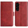 Mobigear Slim Magnet Housse Samsung Galaxy S23 FE Etui Porte-Monnaie - Rouge