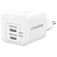 Mobilize Wall Charger Double USB / USB-C Chargeur Sans câble Power Delivery 45W - Blanc