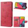Mobigear Butterfly Housse Samsung Galaxy M53 Etui Porte-Monnaie - Rouge