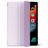 Decoded Textured Slim Coque iPad 10 (2022) Etui en Silicone Souple - Lavande