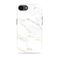MIO iPhone 17e MagSafe Plastique rigide Coque arrière - White Marble