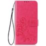 Mobigear Clover Housse Huawei P40 Pro Etui Porte-Monnaie - Rose