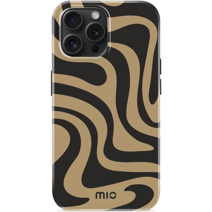 MIO Coque iPhone 15 Pro MagSafe Coque arrière Rigide - Swirl