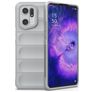 Mobigear Bumpy Coque OPPO Find X5 Pro Coque arrière en TPU Souple - Gris