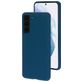 Mobiparts Coque Samsung Galaxy S21 Coque arrière en Silicone - Blueberry Blue