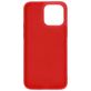 Mobiparts Coque iPhone 14 Plus Coque arrière en Silicone - Scarlet Red