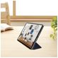 Macally Bookstand Coque iPad Pro 11 Pouces (2018) Etui + Porte-crayon - Bleu