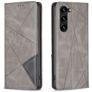 Mobigear Rhombus Slim Housse Samsung Galaxy S25 Plus Etui - Gris