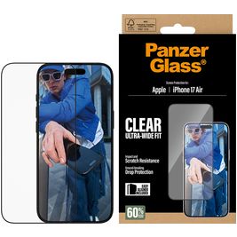 PanzerGlass Ultra-Wide Fit iPhone Air Verre trempé Protection d'écran - Compatible Coque - 0