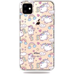 Mobigear Design Coque iPhone 11 Coque arrière en TPU Souple - Licorne