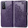 Mobigear Mandala Housse Vivo Y76 Etui Porte-Monnaie - Violet
