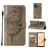 Mobigear Butterfly Housse Realme C31 Etui Porte-Monnaie - Gris