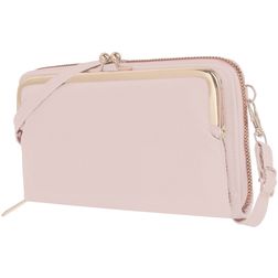 Antonio Fonzo Crossbody Clutch Snap Sac téléphone - Large - Rose