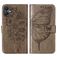 Mobigear Butterfly Housse Samsung Galaxy A05 Etui Porte-Monnaie - Gris