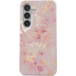 Burga Tough Coque Samsung Galaxy S24 Coque arrière Rigide Anti-Chocs - Golden Coral