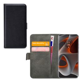 Mobilize Classic Gelly Wallet Housse Motorola Edge 50 Pro Etui Porte-Monnaie - Noir