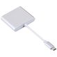 Mobigear - Hub USB-C vers HDMI / USB-A / USB-C - Argent