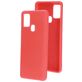 Mobiparts Coque Samsung Galaxy A21s Coque arrière en Silicone - Scarlet Red