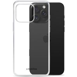Mobilize Gelly Transparent iPhone 16 Pro Max TPU souple Coque arrière - Transparent
