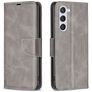 Mobigear Excellent Housse Samsung Galaxy S24 Etui Porte-Monnaie - Gris