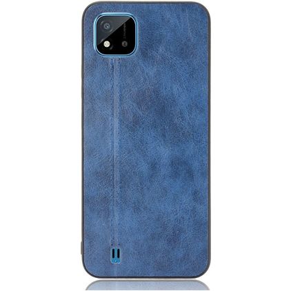 Mobigear Stitch Coque Realme C11 (2020) Coque arrière - Bleu