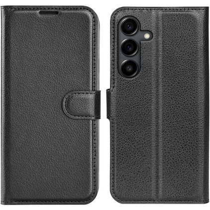 Mobigear Classic Housse Samsung Galaxy S25 FE Etui Porte-Monnaie - Noir