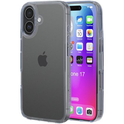 Mobiparts Classic Hardcover Coque Transparente iPhone 17 Coque arrière Rigide - Transparent