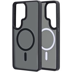 Mobiparts Hardcover Coque Samsung Galaxy S26 Ultra MagSafe Coque arrière Rigide - Satin Black