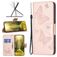 Mobigear Butterfly Housse Nokia G21 Etui Porte-Monnaie - Rose doré
