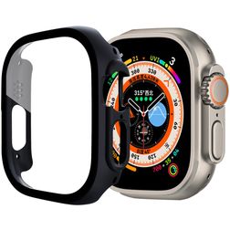Mobigear Colors Coque Apple Watch Ultra - 49 mm Coque Rigide - Noir