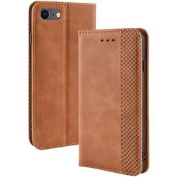 Mobigear Sensation Housse iPhone 7 Etui Porte-Monnaie - Cognac