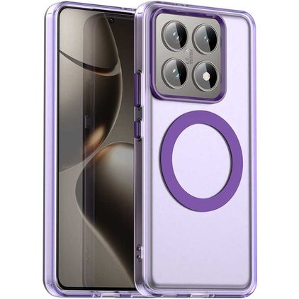 Mobigear Shockproof Coque Xiaomi 14T MagSafe Coque arrière Rigide - Violet