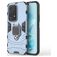 Mobigear Armor Ring Coque HONOR 200 Lite Coque arrière Rigide Anti-Chocs avec Anneau-Support - Bleu Marin