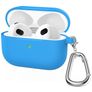 Mobigear Classic Coque Apple AirPods 3 Coque en Silicone Souple - Bleu