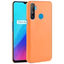 Mobigear Croco Coque Realme C3 Coque arrière Rigide - Orange