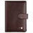 Mobigear Buckle - Étui passeport en - Marron