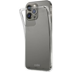SBS Polo Coque iPhone 13 Pro Max Coque arrière en TPU Souple - Noir