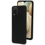 Mobiparts Coque Samsung Galaxy A12 Coque arrière en Silicone - Noir