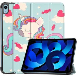 Mobigear Tri-Fold Coque iPad 11 (2025) Etui - Licorne Mobigear Tri-Fold Coque iPad 11 (2025) Etui - Licorne
