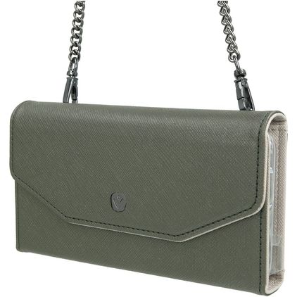 Valenta iPhone 11 Pro Max Détachable 2in1 Pochette en Cuir Véritable - Green Mode