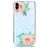 Mobigear Design iPhone XS Max TPU souple Coque arrière - Fleurs