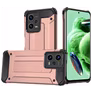 Mobigear Outdoor Coque POCO X5 Coque arrière Rigide Anti-Chocs - Rose doré