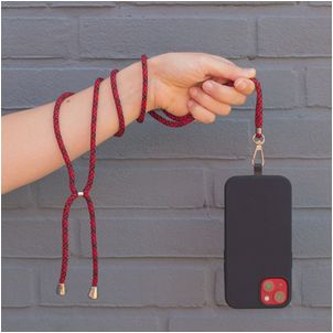 Mobigear Lanyard - Cordon de téléphone universel ajustable en Nylon - Vert