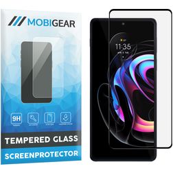 Mobigear Premium Motorola Edge 20 Pro Verre trempé Protection d'écran - Compatible coque - Noir